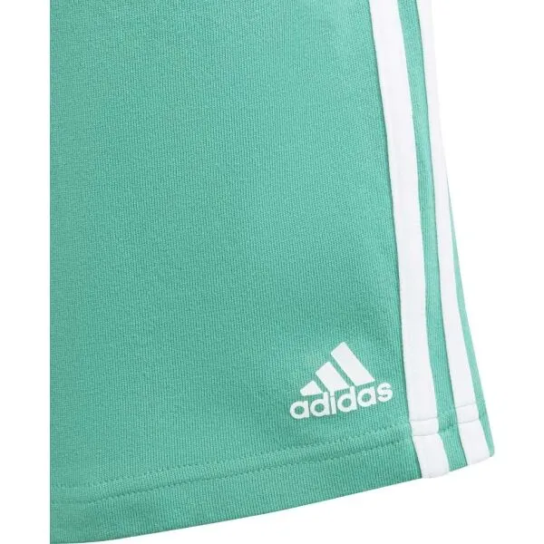 adidas 3S KN SHORT Chlapčenské kraťasy, zelená, veľkosť