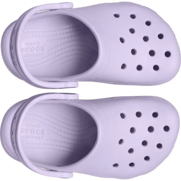 Crocs CLASSIC CLOG T Detská nazúvacia obuv, fialová, veľkosť 20/21