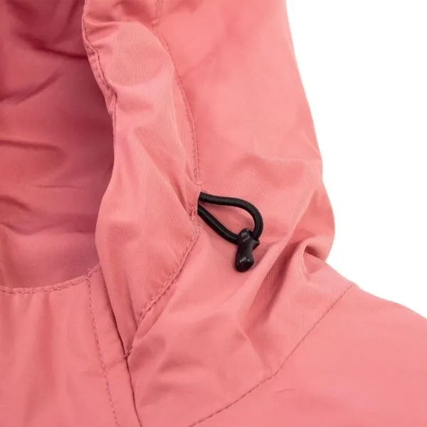 Klimatex FISTANA Detská  outdoorová bunda s kapucňou, ružová, veľkosť