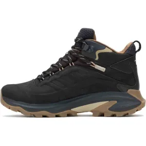 Turistické topánky Merrell Moab Speed 2 LTR Mid WP - black