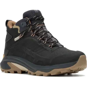 Turistické topánky Merrell Moab Speed 2 LTR Mid WP - black