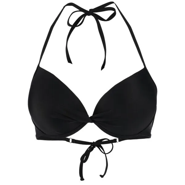 AQUOS TALISA Bikinová Push-up podprsenka, čierna, veľkosť