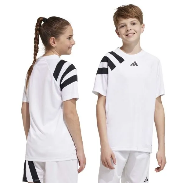 adidas FORTORE2 3 SHORTS Detské futbalové šortky, biela, veľkosť