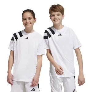 adidas FORTORE2 3 SHORTS Detské futbalové šortky, biela, veľkosť