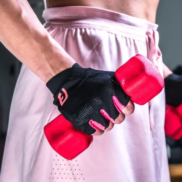 Fitforce PRIMAL Dámske fitnes rukavice, čierna, veľkosť