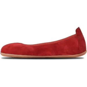 AYLLA BALLERINAS Dámska barefoot obuv, červená, veľkosť