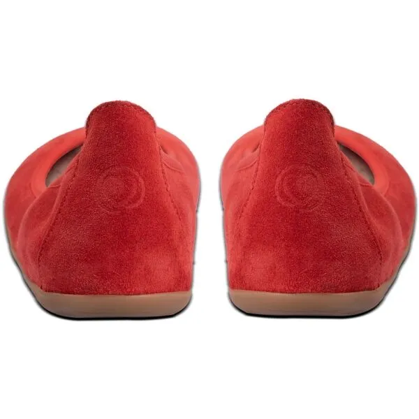 AYLLA BALLERINAS Dámska barefoot obuv, červená, veľkosť