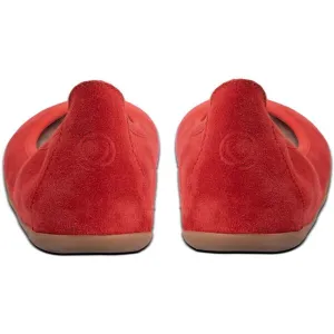 AYLLA BALLERINAS Dámska barefoot obuv, červená, veľkosť