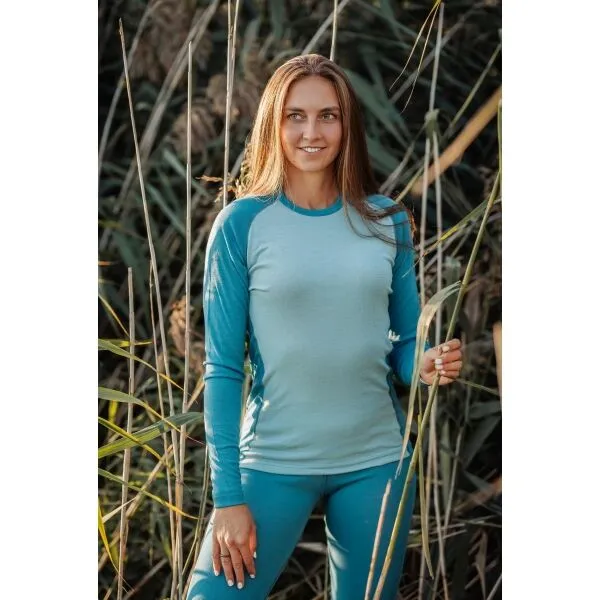Devold MULTI SPORT MERINO 190 Dámský set termobielizne, modrá, veľkosť