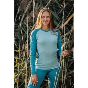 Devold MULTI SPORT MERINO 190 Dámský set termobielizne, modrá, veľkosť