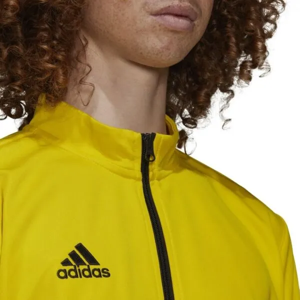adidas ENT22 TK JKT Pánska futbalová mikina, žltá, veľkosť