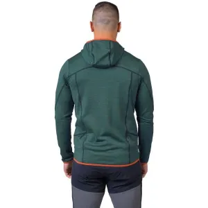 Hannah DAMAR HOODY Pánska funkčná mikina, tmavo zelená, veľkosť
