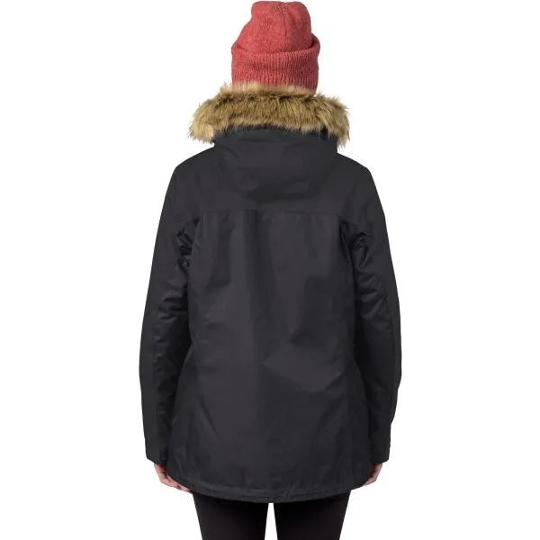 Hannah BENTI Dámska lyžiarska bunda, čierna, veľkosť