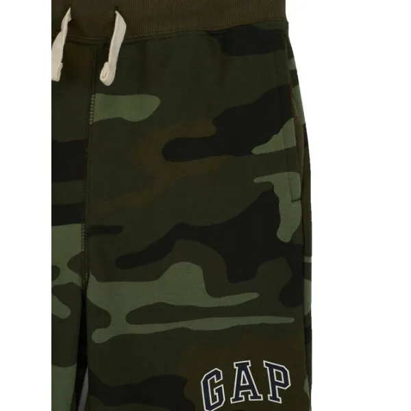 GAP FRENCH TERRY Chlapčenské šortky, khaki, veľkosť