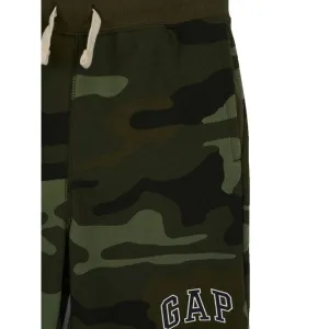 GAP FRENCH TERRY Chlapčenské šortky, khaki, veľkosť