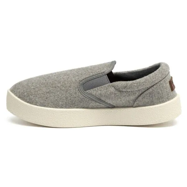 Oldcom EMILY Dámske filcové slip-on, sivá, veľkosť