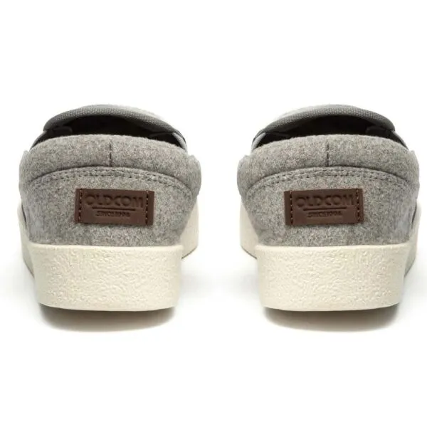 Oldcom EMILY Dámske filcové slip-on, sivá, veľkosť