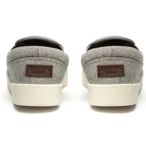 Oldcom EMILY Dámske filcové slip-on, sivá, veľkosť