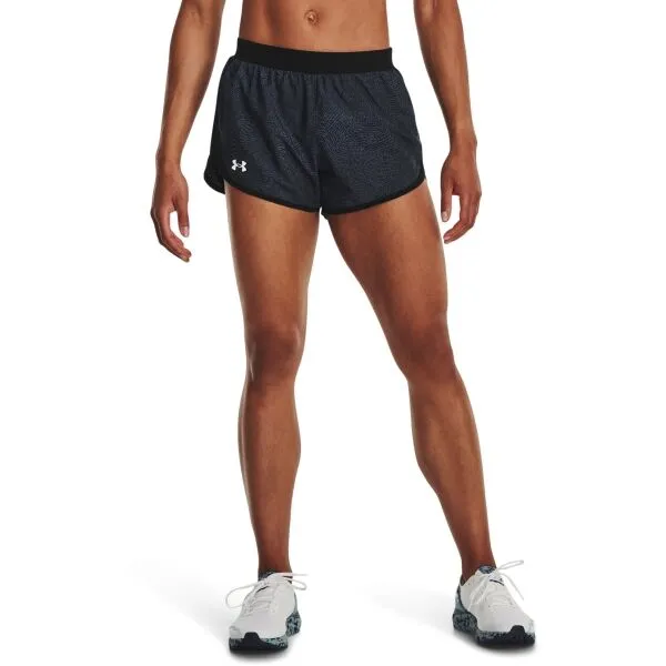 Under Armour FLY BY 2.0 PRINTED SHORT Dámske šortky, čierna, veľkosť L