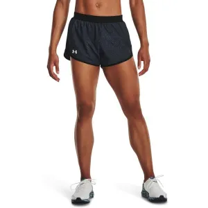 Under Armour FLY BY 2.0 PRINTED SHORT Dámske šortky, čierna, veľkosť L