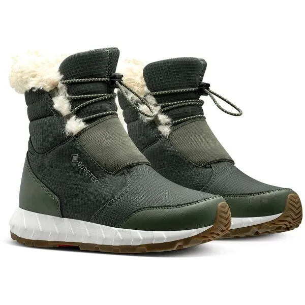 ZeroC NYDALEN MESH GTX Dievčenská zimná obuv, khaki, veľkosť