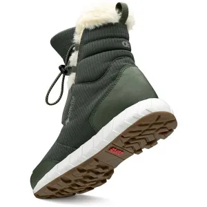 ZeroC NYDALEN MESH GTX Dievčenská zimná obuv, khaki, veľkosť