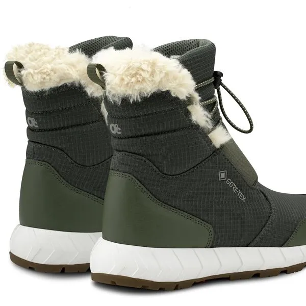 ZeroC NYDALEN MESH GTX Dievčenská zimná obuv, khaki, veľkosť