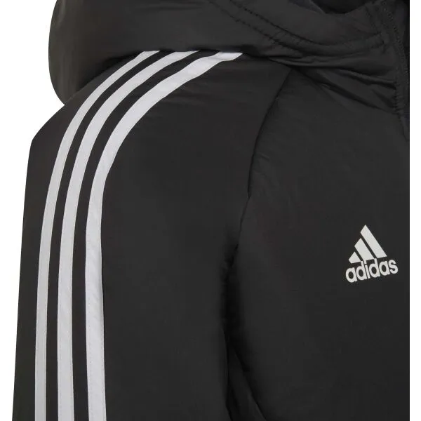 adidas CON22 WINT JKTY Chlapčenská futbalová bunda, čierna, veľkosť