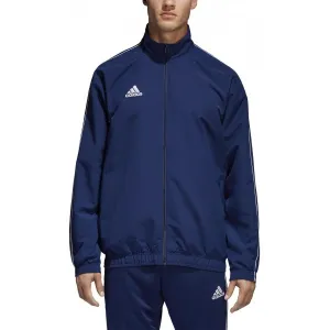 adidas CORE18 PRE JKT Pánska športová bunda, tmavo modrá, veľkosť