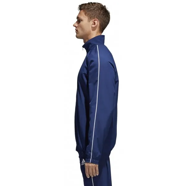 adidas CORE18 PRE JKT Pánska športová bunda, tmavo modrá, veľkosť