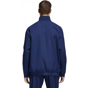 adidas CORE18 PRE JKT Pánska športová bunda, tmavo modrá, veľkosť