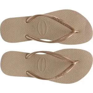 HAVAIANAS SLIM Dámske žabky, zlatá, veľkosť 35/36