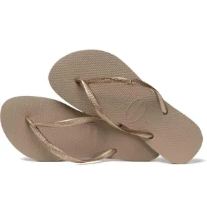 HAVAIANAS SLIM Dámske žabky, zlatá, veľkosť 35/36