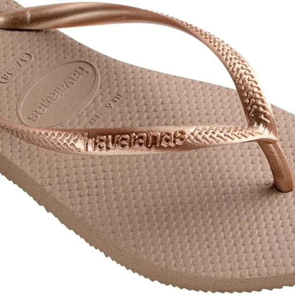 HAVAIANAS SLIM Dámske žabky, zlatá, veľkosť 35/36