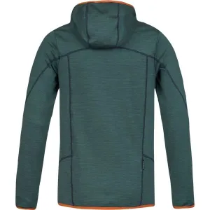 Hannah DAMAR HOODY Pánska funkčná mikina, tmavo zelená, veľkosť