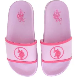 U.S. POLO ASSN. GAVY Dámske šľapky, ružová, veľkosť