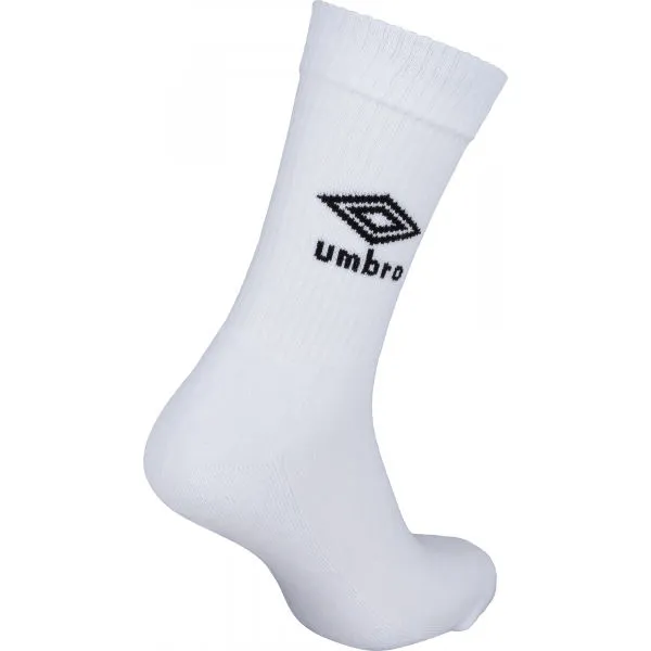 Umbro SPORTS SOCKS - 3 PACK Ponožky, biela, veľkosť