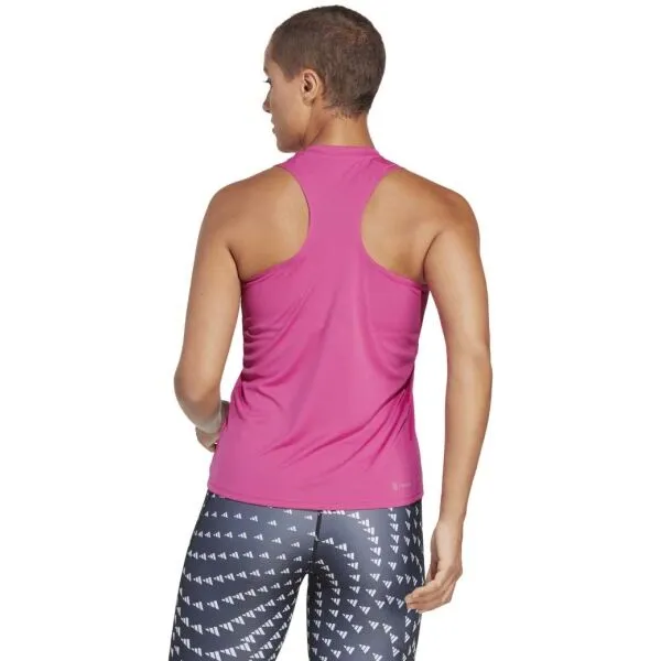 adidas RUN IT TANK Dámske bežecké tielko, ružová, veľkosť
