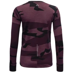 Devold KLOVSTIEN MERINO W Dámske tričko, fialová, veľkosť