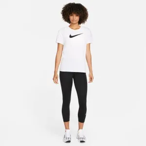 Nike NK DF TEE SWOOSH Dámske tričko, biela, veľkosť