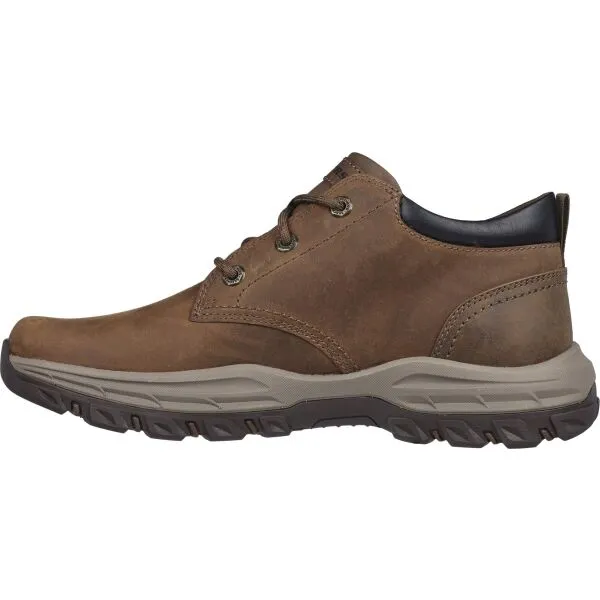 Skechers KNOWLSON - RAMHURST Pánska vychádzková obuv, hnedá, veľkosť