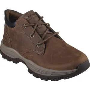 Skechers KNOWLSON - RAMHURST Pánska vychádzková obuv, hnedá, veľkosť