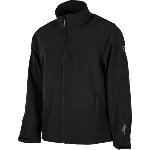 Hi-Tec LUMMER SOFTSHELL JACKET LUMMER SOFTSHELL JACKET - Pánska softshellová bunda, čierna, veľkosť