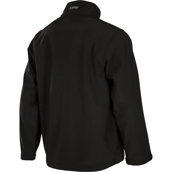 Hi-Tec LUMMER SOFTSHELL JACKET LUMMER SOFTSHELL JACKET - Pánska softshellová bunda, čierna, veľkosť