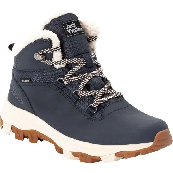 Jack Wolfskin EVERQUEST TEXAPORE MID W Dámska zimná obuv, tmavo modrá, veľkosť