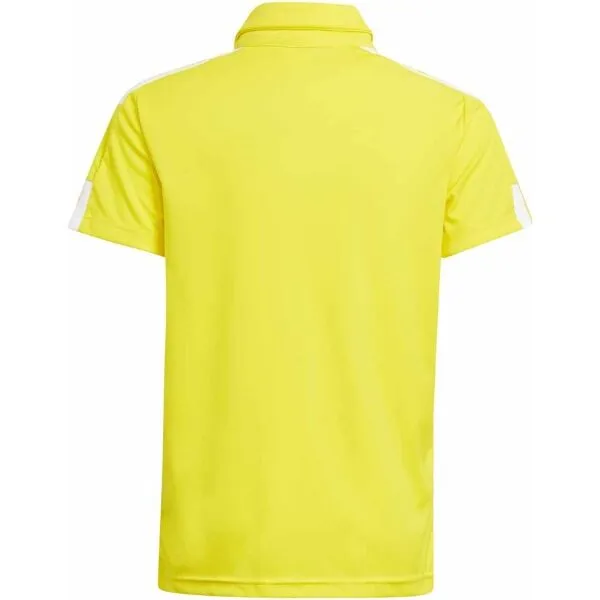 adidas SQ21 POLO Y Juniorské polo tričko, žltá, veľkosť