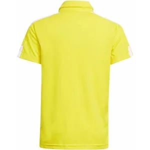 adidas SQ21 POLO Y Juniorské polo tričko, žltá, veľkosť