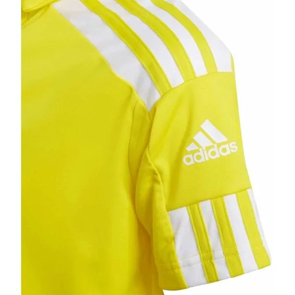 adidas SQ21 POLO Y Juniorské polo tričko, žltá, veľkosť