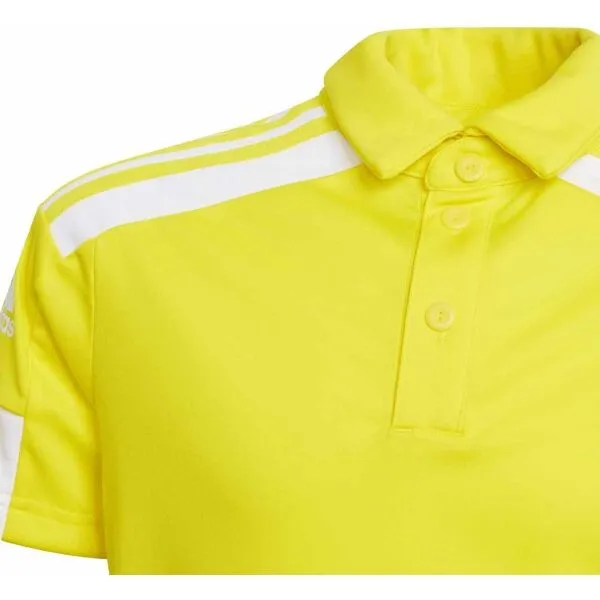 adidas SQ21 POLO Y Juniorské polo tričko, žltá, veľkosť