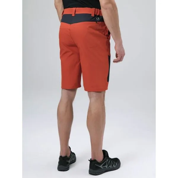 LOAP UZEK Pánske šortky, oranžová, veľkosť